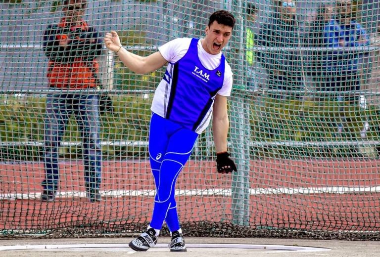 Atletica, vola il martello di Giorgio Olivieri