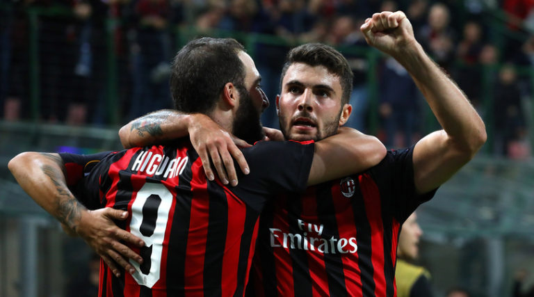 Milan – Olympiakos 3-1: Cutrone-gol, i rossoneri scappano