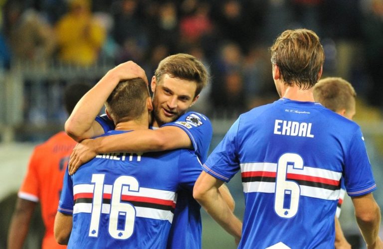 Sampdoria-Spal: Linetty e Defrel rimontano il goal di Paloschi!