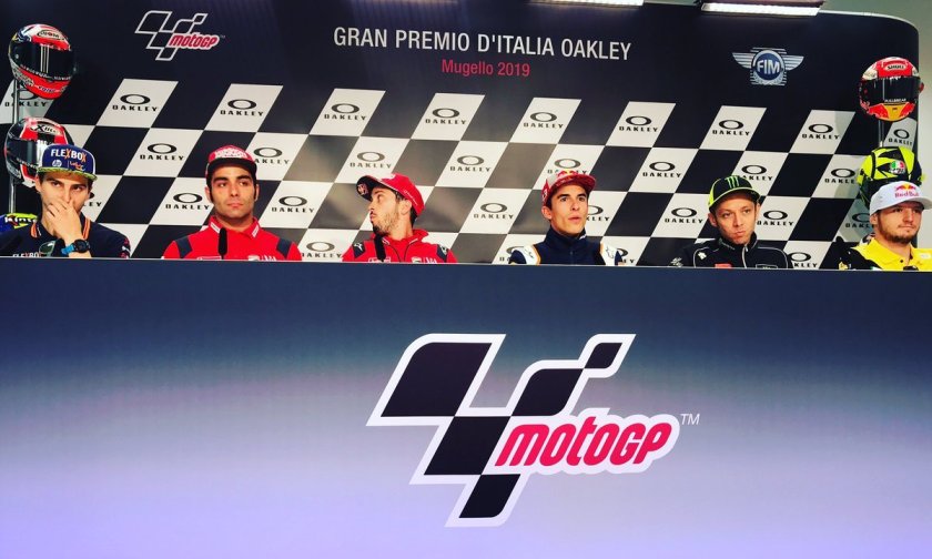 Conferenza stampa piloti MotoGP Mugello