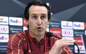 Emery in conferenza stampa prima di Arsenal-Valencia.