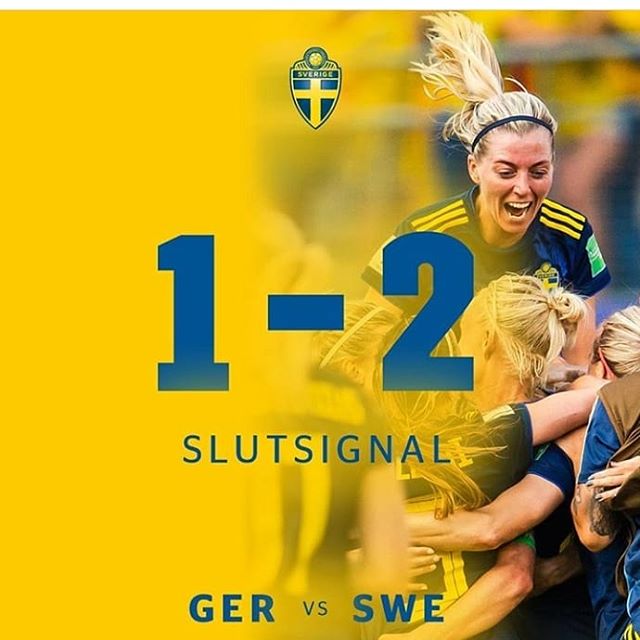 La Svezia batte 2-1 la Germania in rimonta e vola in semi finale.