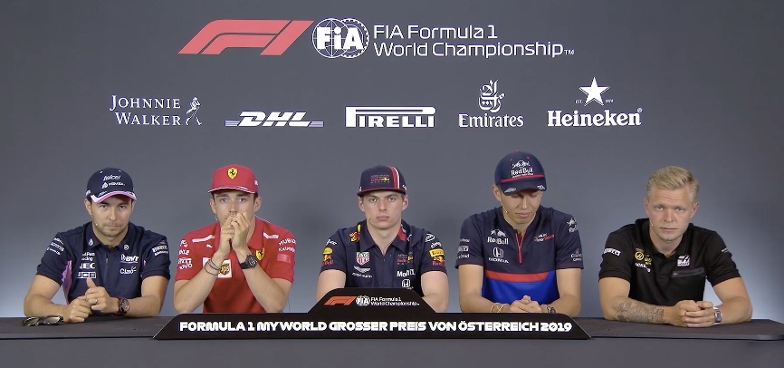 F1 - Conferenza stampa piloti
