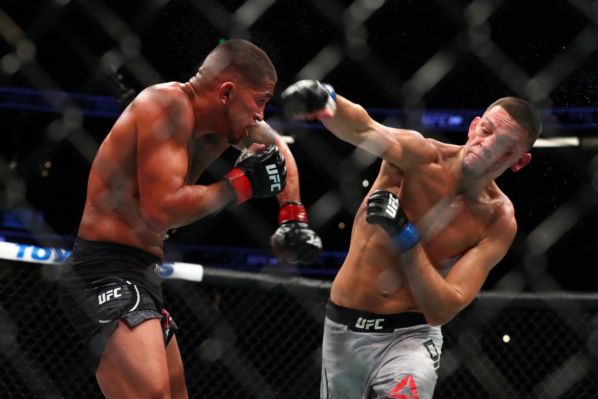 UFC 241 - Nate Diaz sconfigge Anthony Pettis non allentando mai la pression...