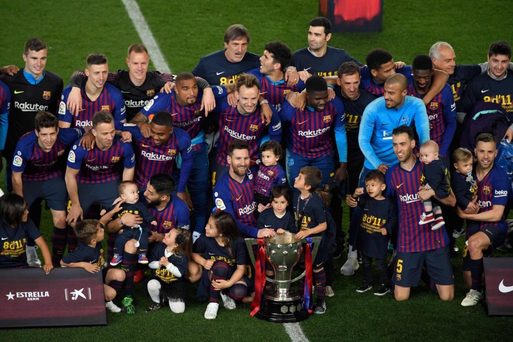 Il Barcellona è campione in carica di Spagna