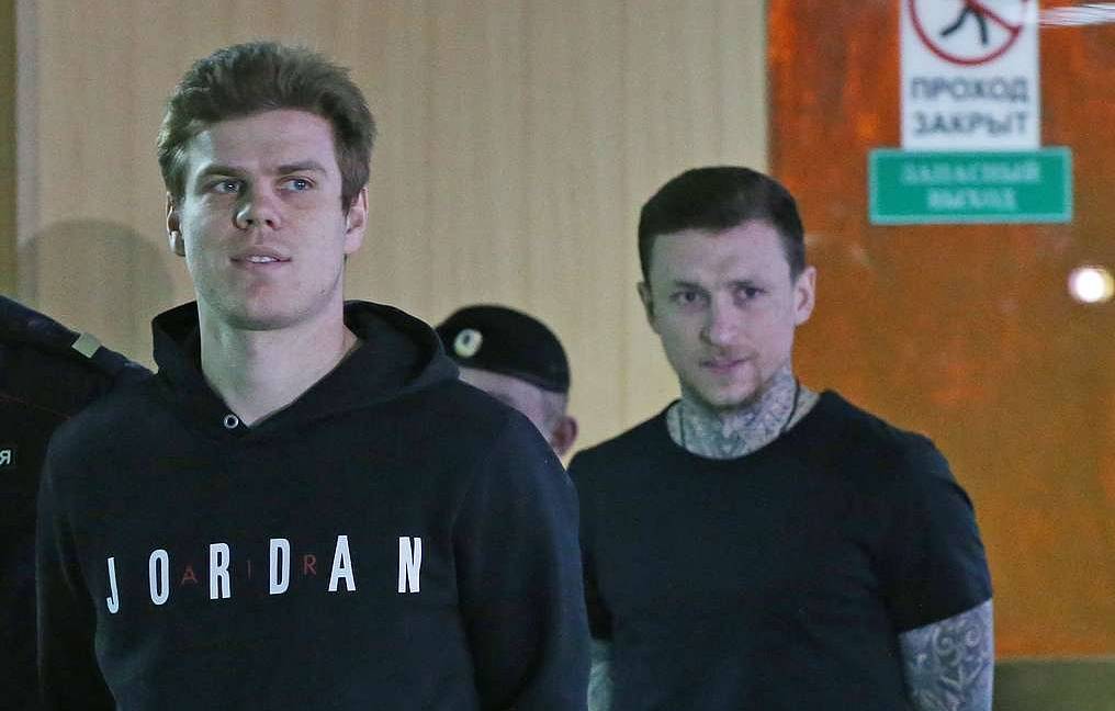 I due calciatori russi erano arrestati lo scorso Maggio