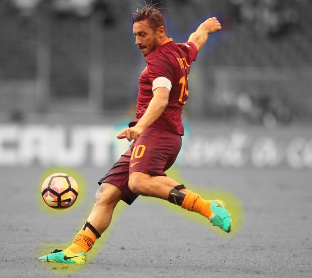 Francesco Totti - La sua tecnica illuminante
