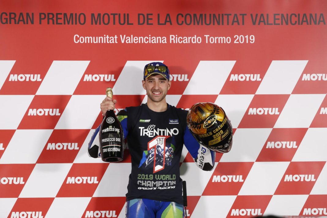 Matteo Ferrari è Campione del Mondo Moto E