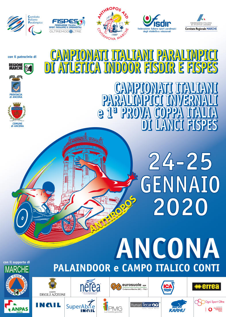 Campionati Italiani Paralimpici Indoor ed Invernali Lanci