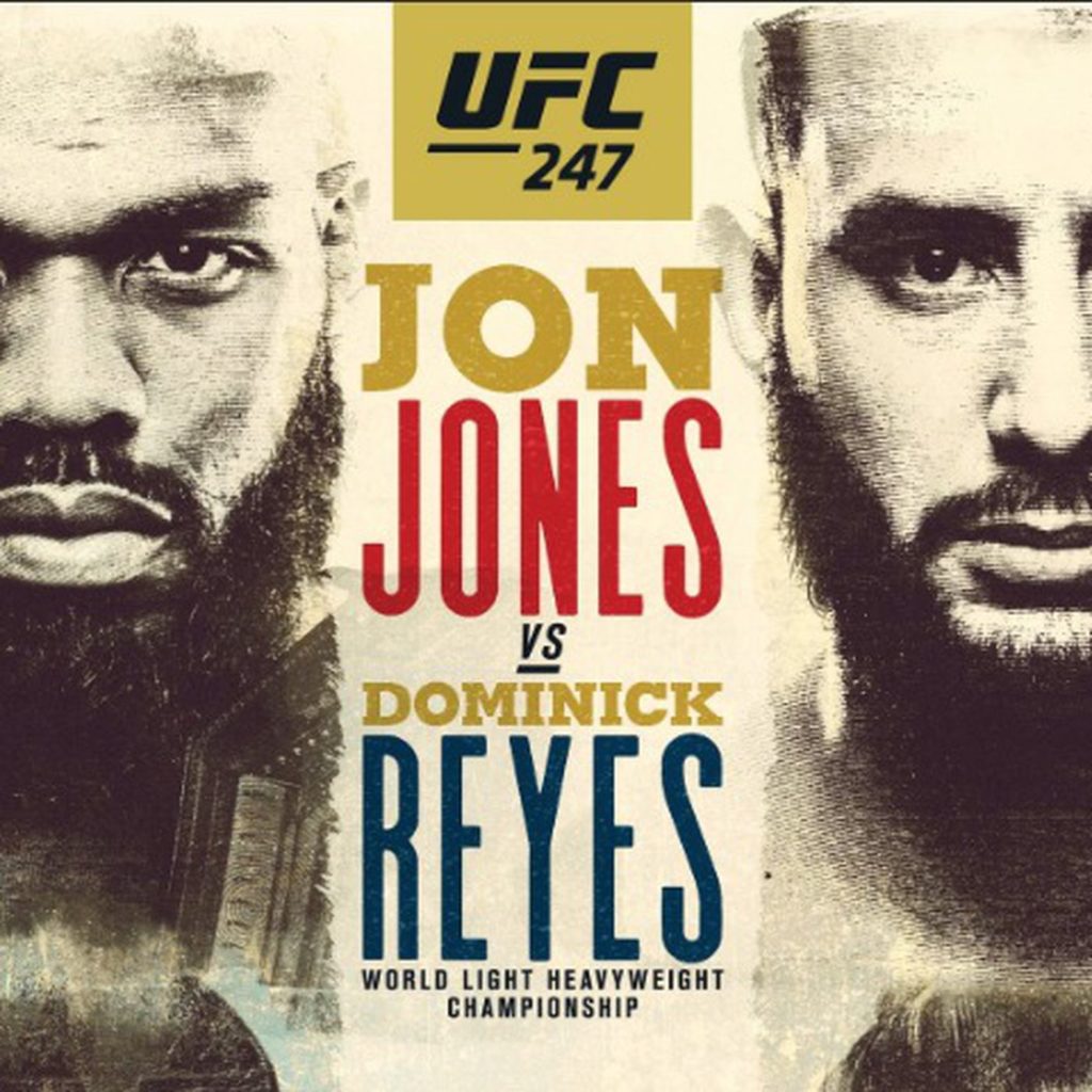 UFC 247 - il Poster Ufficiale