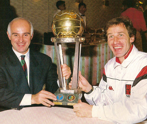 Milan, Arrigo Sacchi e Franco Baresi, Coppa Intercontinentale vinta dal Milan nel 1989 