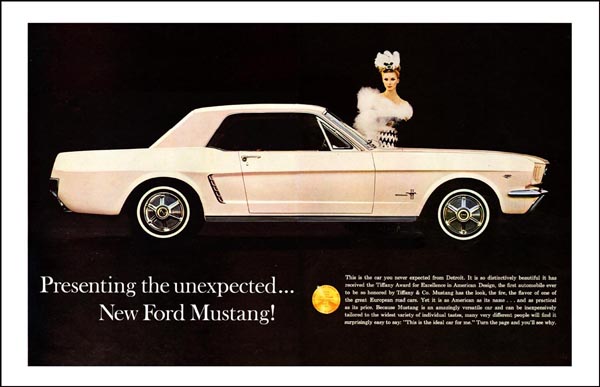 Ford Mustang: la prima pubblicità