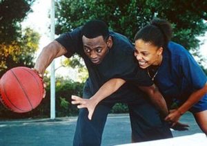 Monica (Sanaa Lathan) e Quincy (Omar Epps) i 
due protagonisti di "Love and Basketball".