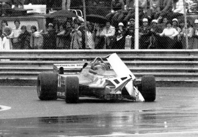 Gilles Villeneuve al GP di Montreal del 1981.