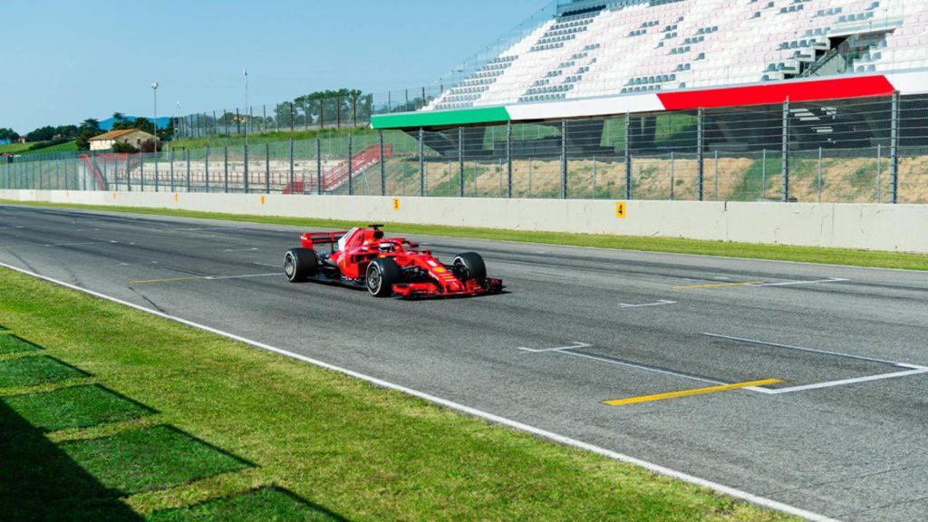Vettel nei test al Mugello