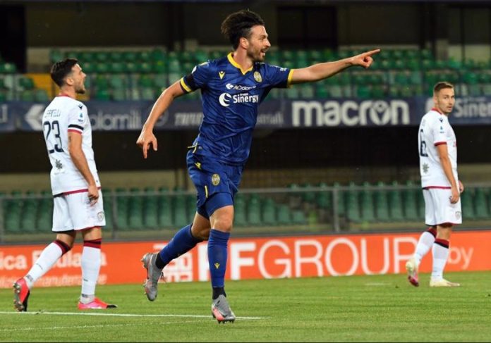 Hellas Verona-Cagliari è terminata 2-1 per i veronesi.