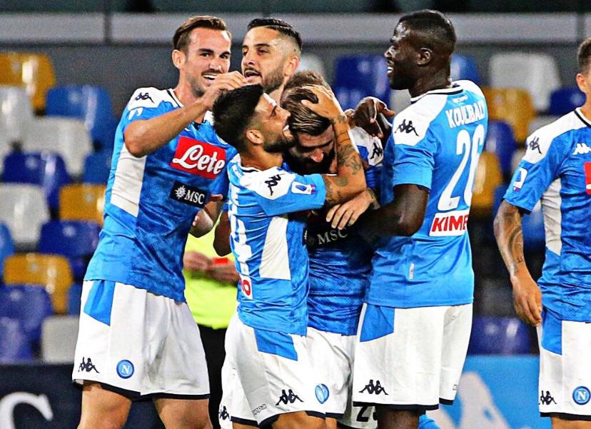 Napoli-Sassuolo 2-0