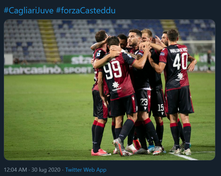 Cagliari-Juventus 2-0