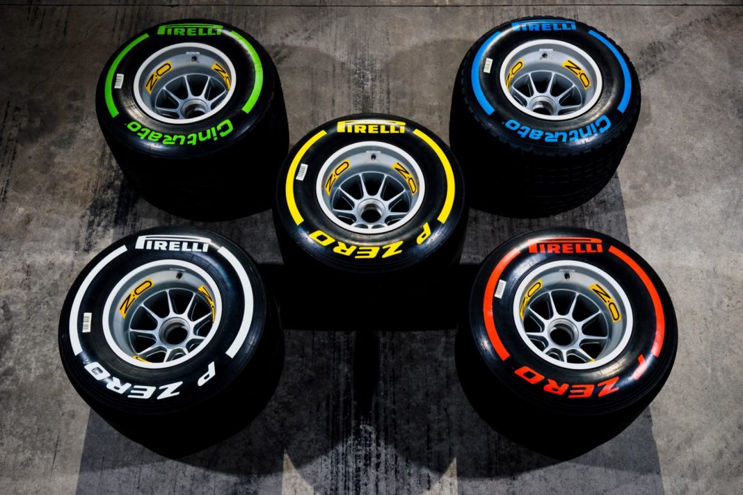 i pneumatici Formula 1 Pirelli