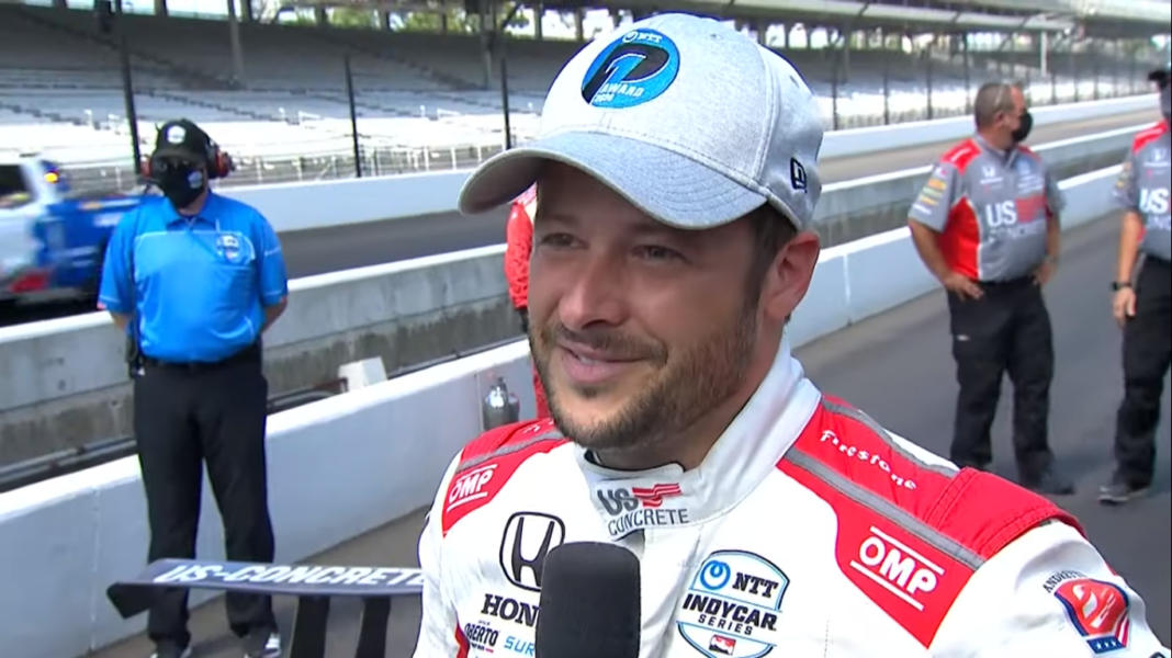 indianapolis 500 pole day marco andretti Indycar 2021