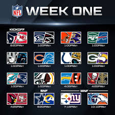 NFL Week 1
