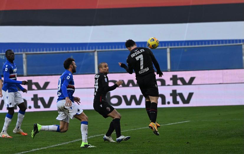 Sampdoria-Bologna 1-2