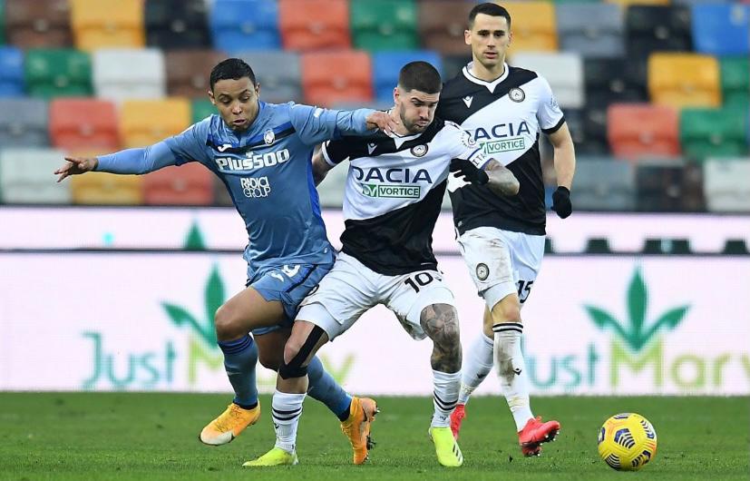 Udinese-Atalanta 1-1
