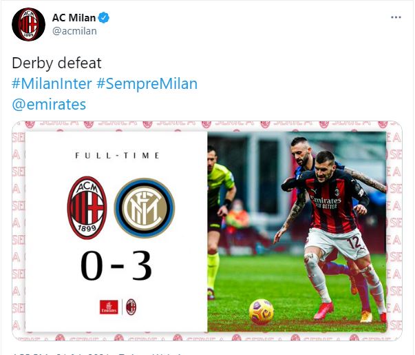 Lautaro e Lukaku affossano il Milan: Inter a +4 ...