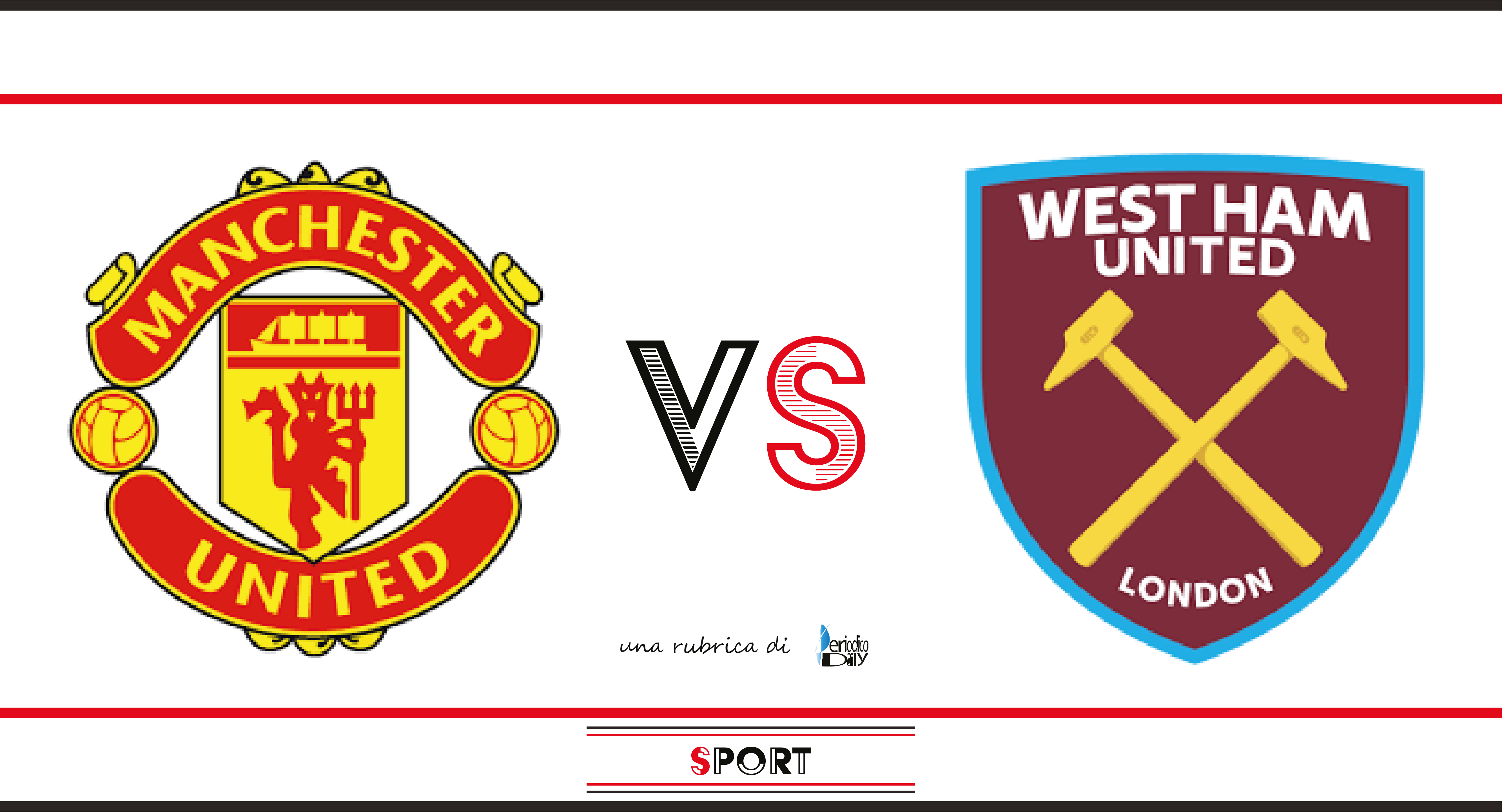 Manchester United - West Ham United 14 marzo 2021 ore 19:15