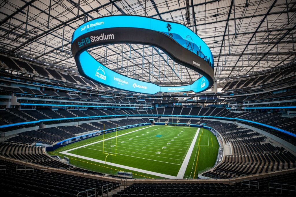 Il SoFi Stadium di Los Angeles farà da teatro al Super Bowl LVI
