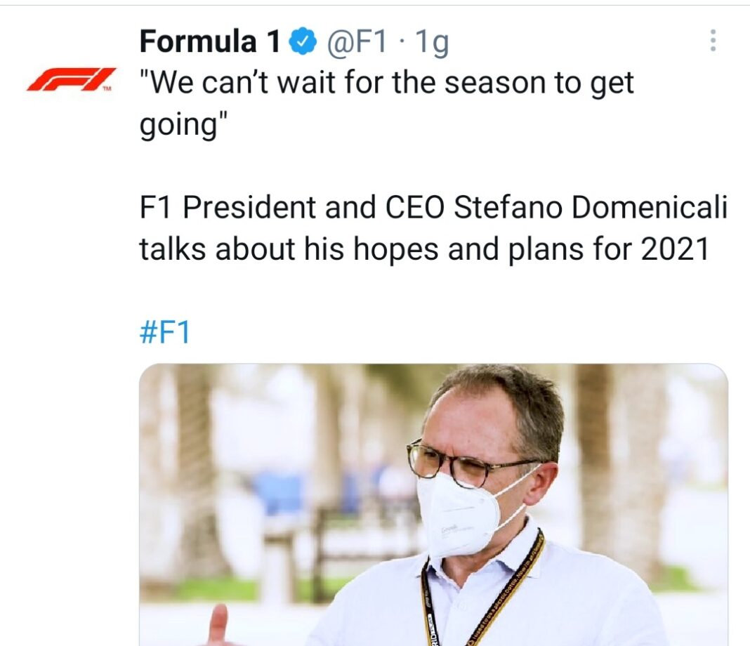 Domenicali F1