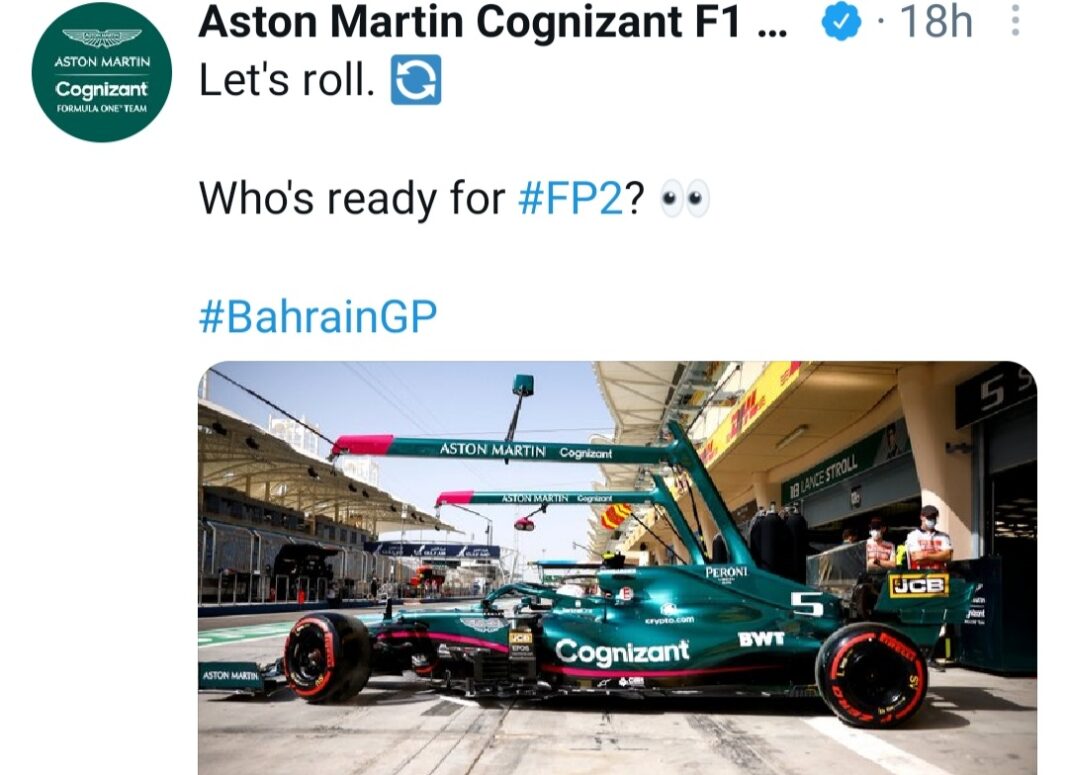 Prove Libere Bahrain Vettel