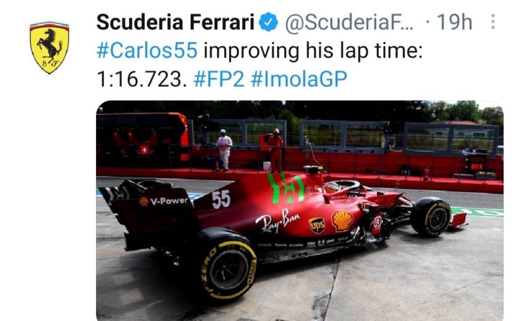 Ferrari ala posteriore