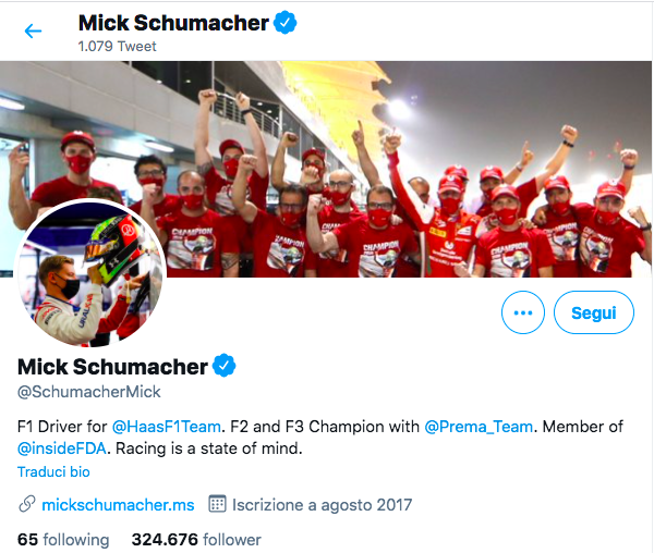 Ross Brown percebe o potencial de Mick Schumacher