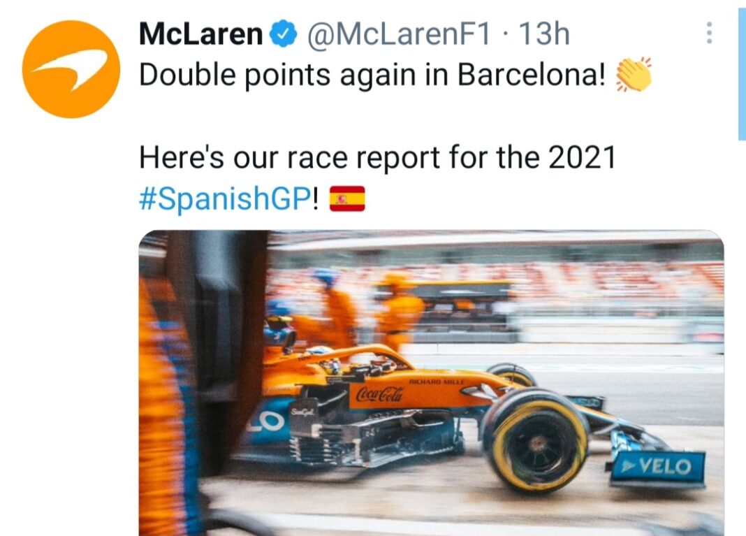 McLaren limiti di pista
