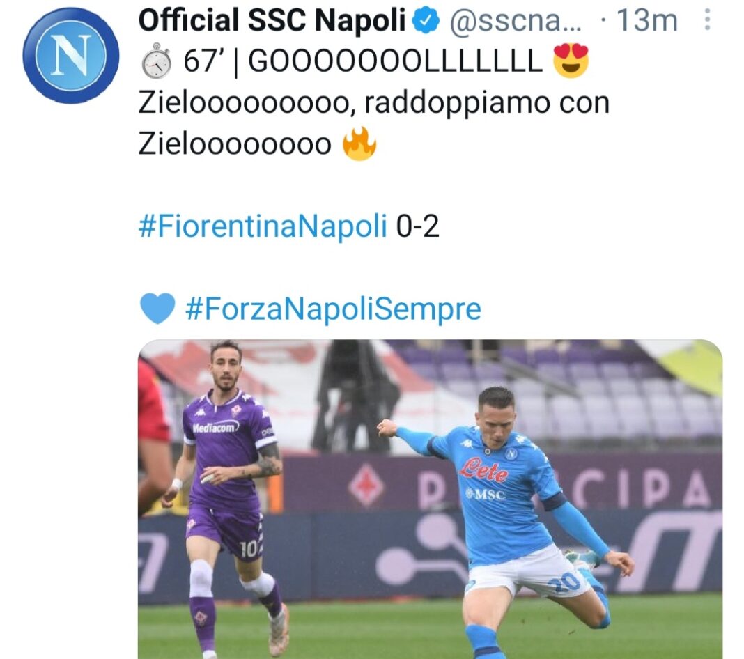 Fiorentina-Napoli 0-2