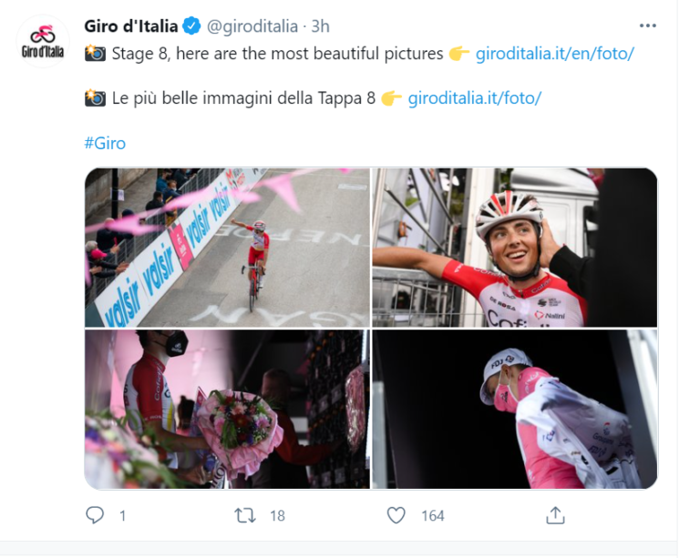 Victor Lafay: vince l'ottava tappa del Giro D'Italia ...