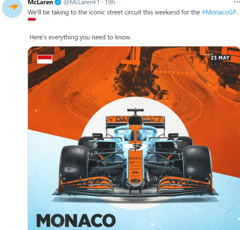 McLaren livrea: a Monaco la Mcl35m si trasforma