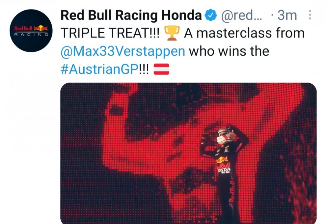 Gp Austria Verstappen
