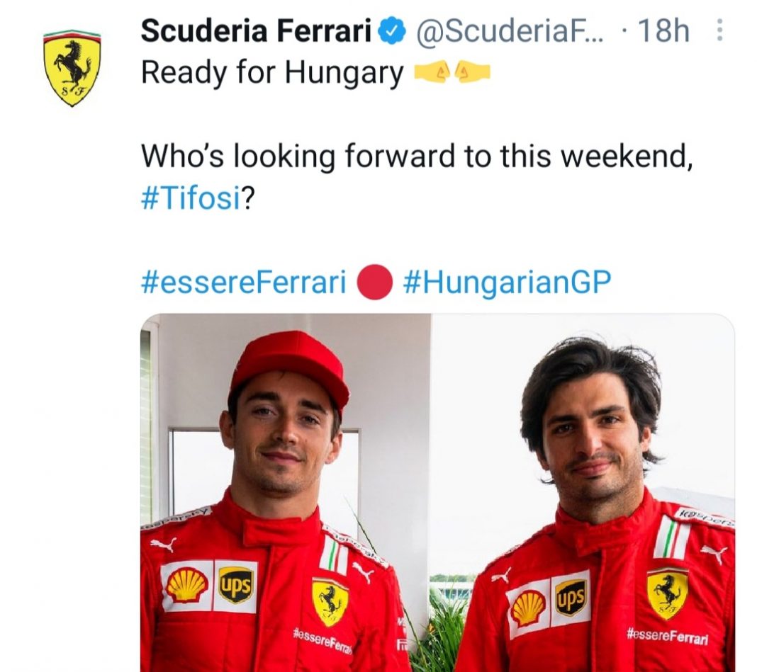 Gp Ungheria Ferrari