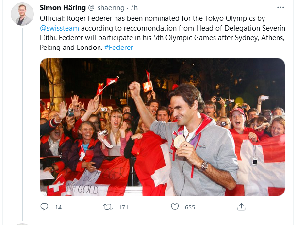 Simon Häring su Twitter