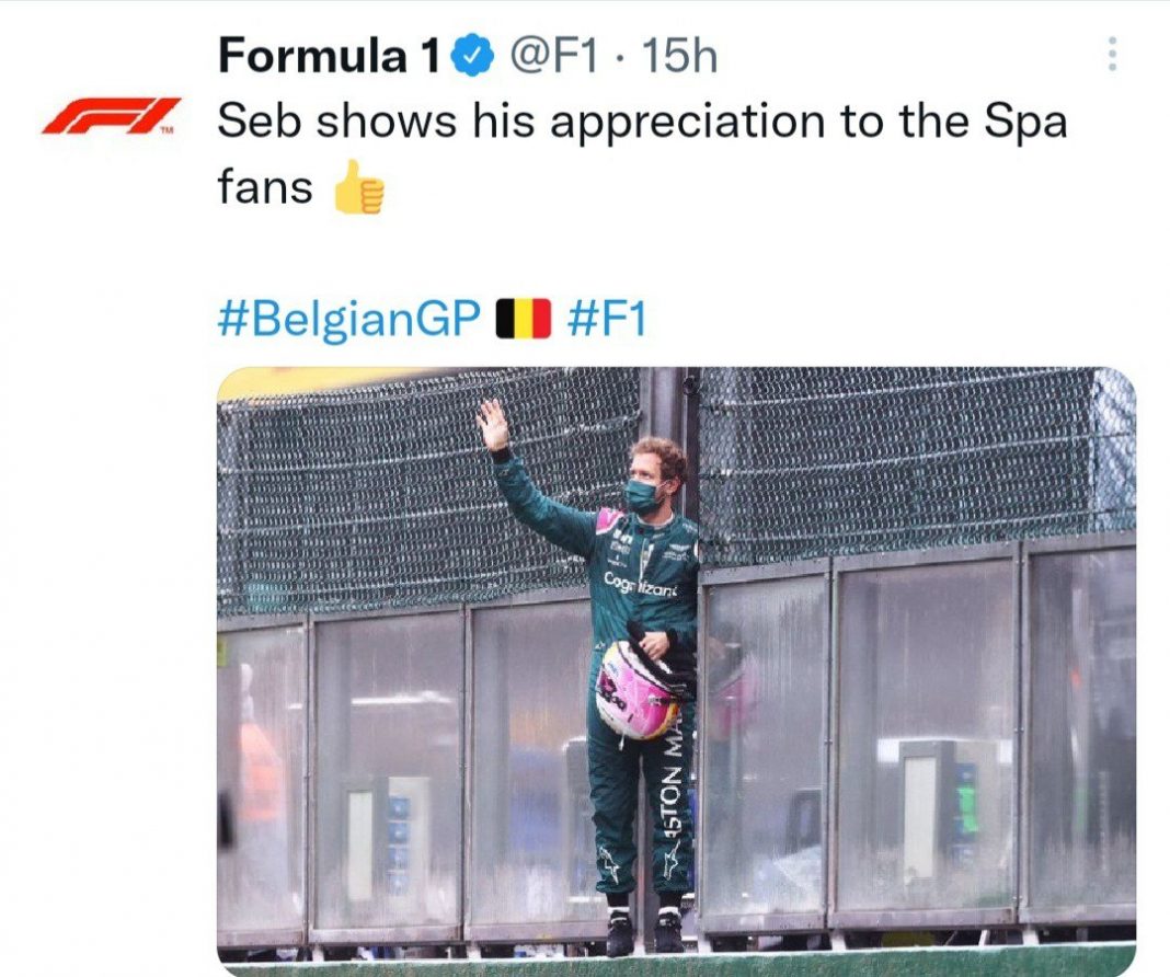 Gp Belgio Vettel