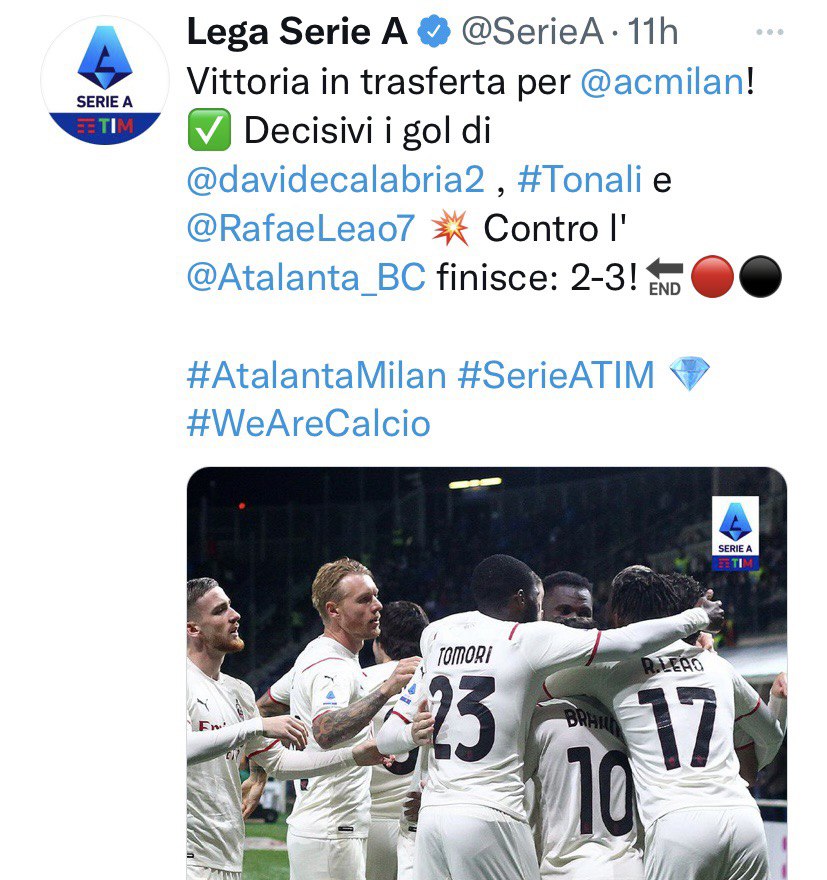 Atalanta-Milan 2-3