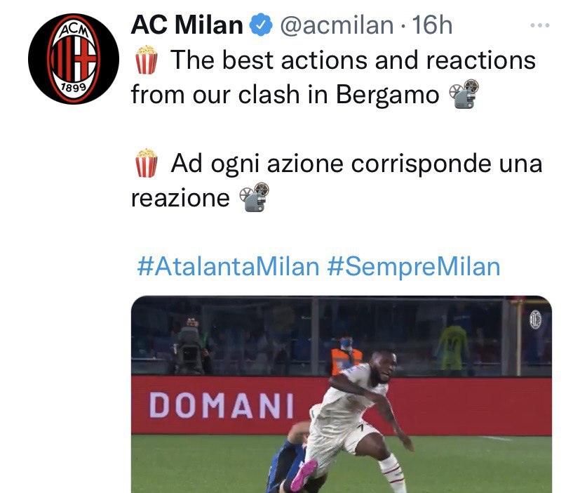 Atalanta-Milan gol