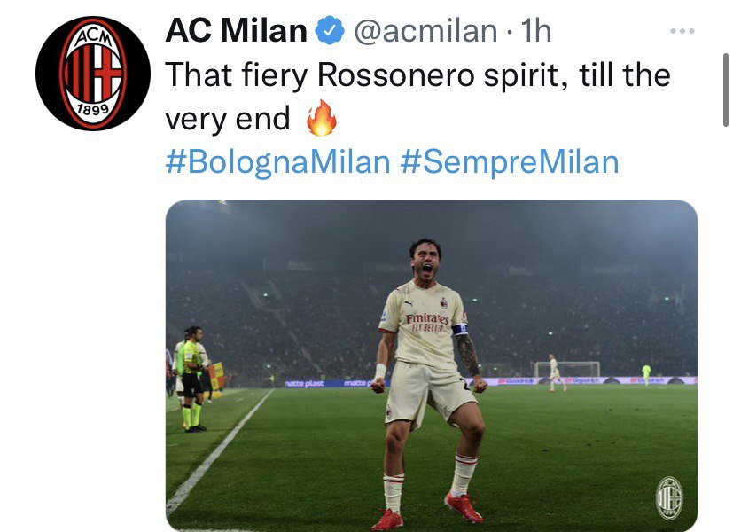 Bologna-Milan 2-4