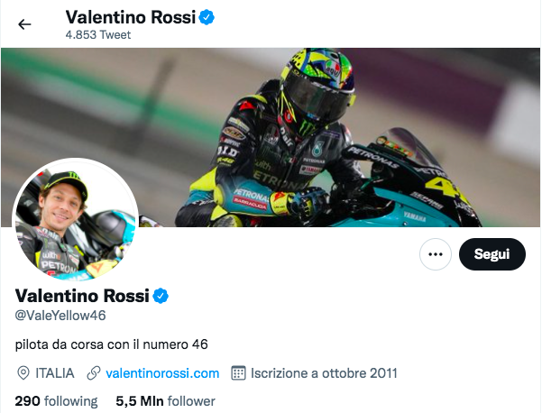 Valentino Rossi correrà alla 12 ore del Golfo