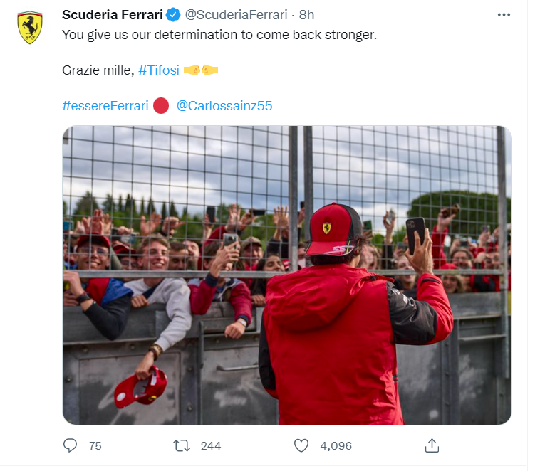 Ferrari Imola: la voglia di riscatto a Miami