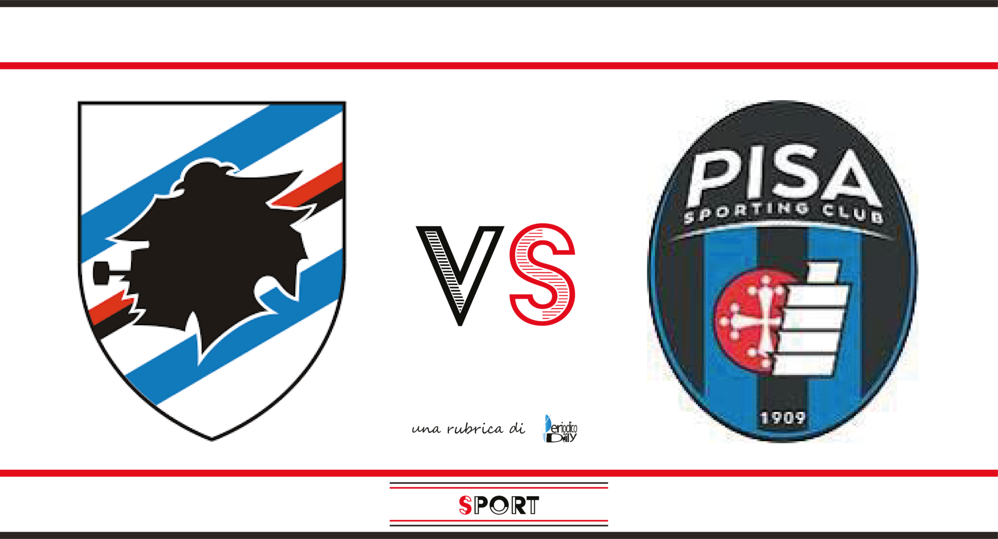 Sampdoria-Pisa: Le Probabili Formazioni - PeriodicoDaily Sport