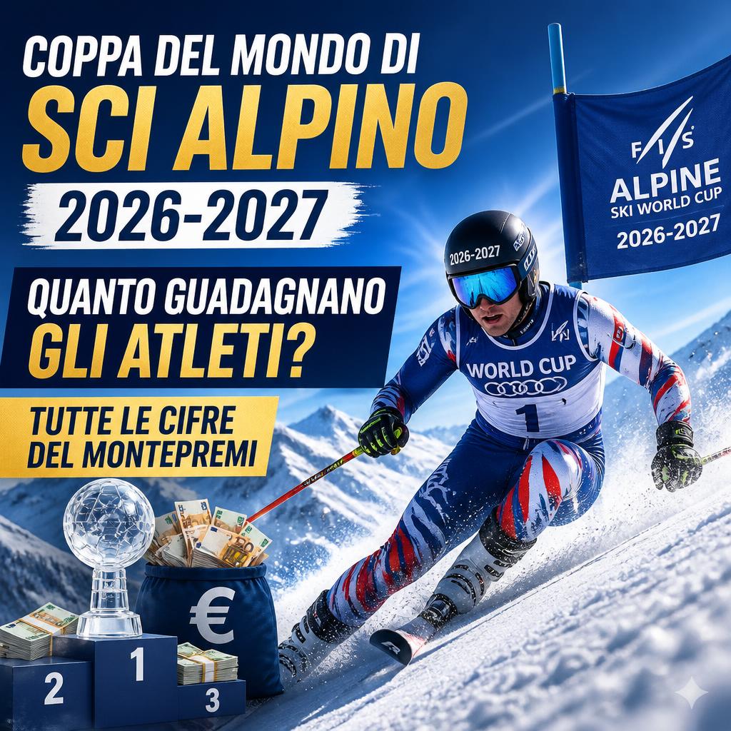 coppa del mondo di sci alpino 2026 2027 quanto guadagnano gli atleti tutte le cifre del montepremi da Sport.periodicodaily.com coppa del mondo di sci alpino 2026 2027 quanto guadagnano gli atleti tutte le cifre del montepremi